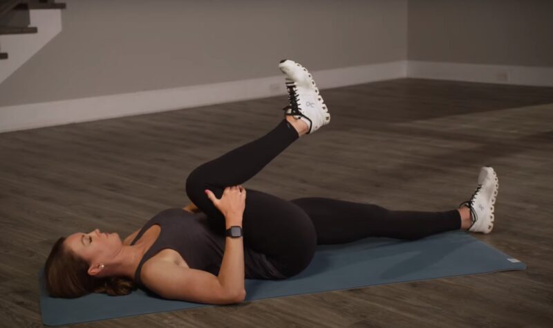 Single Knee to Chest Stretch