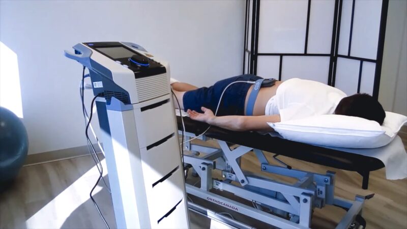 Low back pain treatment with Ultrasound Therapy